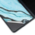 Aqua Blue Marble Ink Galaxy Z Fold4 5G Skin